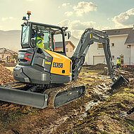 Volvo CE: Neue F-Generation des kompakten ECR58 vorgestellt