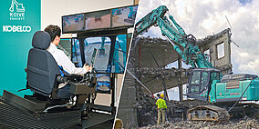 Schwere Maschinen für effizienten Rückbau