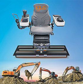 igus – Gessmann: Flexibles Bedienkonzept unterstützt freie Sicht in Baumaschinen