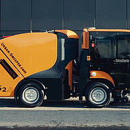 Boschung: Elektrische Kehrmaschine kann jetzt auch &raquo;autonom&laquo;