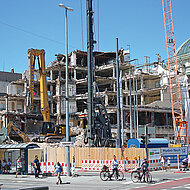 Bergmann: Abbruch in prominenter Lage