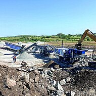 Maschinen-Trio in Tansania im Einsatz