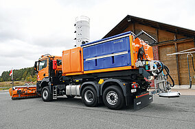 Streutechnik für große und mittelgroße Lkw