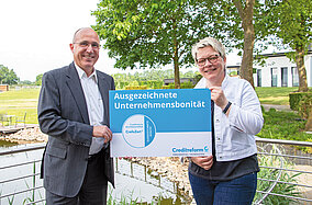 Erneute CrefoZert-Auszeichnung für die bema Maschinenfabrik