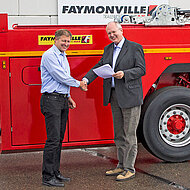 Faymonville PrefaMAX: zertifizierte &shy;Ladungssicherungselemente bei 30 t Nutzlast