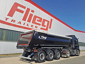 Leichte Kippauflieger mit hoher Nutzlast