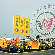 Wacker Neuson Group: Ein Riesenrad und &raquo;elektrisierende&laquo; Baumaschinen