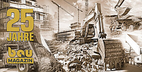 Zeit zu feiern: Das bauMAGAZIN wird 25!