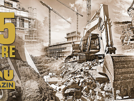 Zeit zu feiern: Das bauMAGAZIN wird 25!