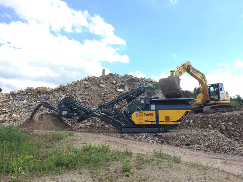 C. Christophel: Brechen und Sieben in einem Arbeitsgang