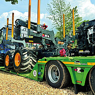 &raquo;Forsttiefbett X&laquo; bringt Forst-Giganten auf Achse