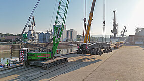 Über 1 000 t Last verhoben