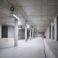 Neue LED-Bauleuchte mit CEE-Anschlussmodul 