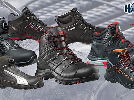 Praxisprojekt: Bauprofis testen acht Sicherheitsschuhe