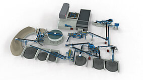 Größte Recycling-Anlage für Bau- und Abbruchabfälle in Österreich