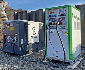 Hybrid-Lösung für die Stromversorgung vor Ort