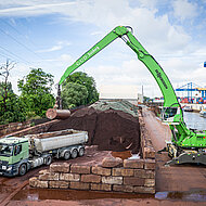 Langlebiges Investment: SENNEBOGEN 860 E Hybrid in der Elektrovariante bei GUD &ndash; f&uuml;r effizienten Sch&uuml;ttgutumschlag