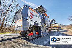 Wirtgen Group präsentiert Kompaktfräse W 150 Fi auf der World of Asphalt 2024