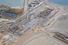 Liebherr-Krane sichern Takt und Tempo