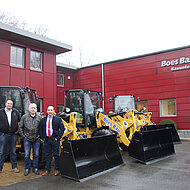 Full-Liner Boes Bau greift auf Cat Radladertrio zur&uuml;ck