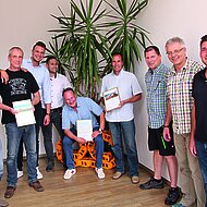 Linser: Dreifaches Jubil&auml;um bei Linser: Mitarbeiter  f&uuml;r 20-j&auml;hrige Firmenzugeh&ouml;rigkeit geehrt