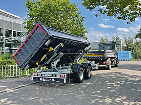 Innovative und hochwertige Anhänger für die Bauma