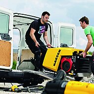 Kaeser: Frische Luft für den  Garten- und Landschaftsbau