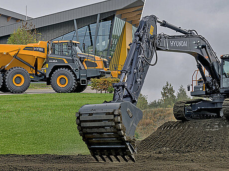Feinfühlige Bagger mit verbesserter Kraftstoffeffizienz