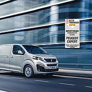 Der Peugeot Expert ist &raquo;Importsieger&laquo;  beim &raquo;Firmenwagen-Award 2019&laquo;
