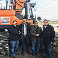 Josef Mayr aus Langenmosen entscheidet sich erneut f&uuml;r Doosan