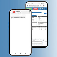 MCS Rental Software erm&ouml;glicht elektronische Unterschriften via SMS