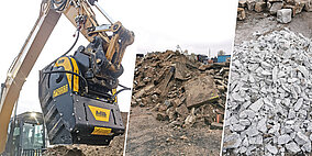 Auch im harten Granitstein überzeugend