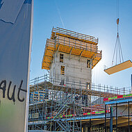 Br&uuml;ninghoff: Arbeitsschutz und Sicherheit in 73 Meter H&ouml;he &uuml;ber Amsterdam