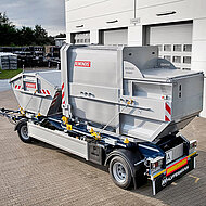 Für den flexiblen Einsatz mit Absetzbehältern