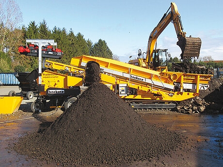 Backers Maschinenbau: Mineral-Recycling legt den Fokus auf die Verwertung