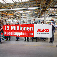 AL-KO: Erfolgsgeschichte f&uuml;r AL-KO - 15 Millionen Kugelkupplungen gefertigt