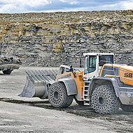 Liebherr France: Sparsame Radlader im Gewinnungseinsatz