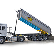 Meiller: Verschlei&szlig;optimierter Muldenboden f&uuml;r den Kippsattel