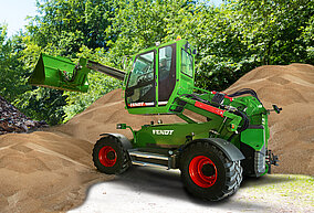 Grüne Kooperation: AGCO/Fendt bringt SENNEBOGEN Teleskoplader in die Landwirtschaft