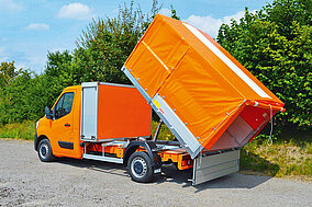 Heinz Schutz: Kommunaler »Stadtentsorger« auf Transporterfahrgestellen