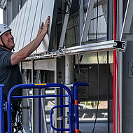 Emissionsfreie Maschinen für grüne Energie im Einsatz 