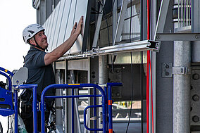 Emissionsfreie Maschinen für grüne Energie im Einsatz 