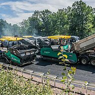 WERWIE Fertiger mit PMA5: Auf der A6 rollt der Verkehr nun leiser