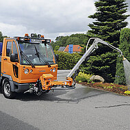 Gie&szlig;arm mit Tanksystem f&uuml;r alle Fahrzeugklassen