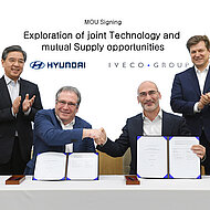 Iveco Group und Hyundai Motor Company unterzeichnen Memorandum of Understanding &uuml;ber zuk&uuml;nftige Zusammenarbeit