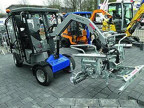 PROBST: Premiere für die erste vollelektrische Verlegemaschine