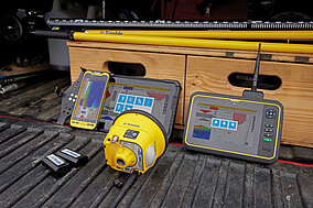 All-in-One-System für die Bauvermessung und Baggersteuerung