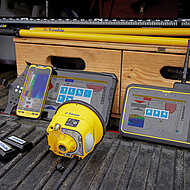 All-in-One-System f&uuml;r die Bauvermessung und Baggersteuerung