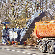 Wirtgen integriert Gro&szlig;fr&auml;sentechnik in Kompaktfr&auml;sen der F-Serie