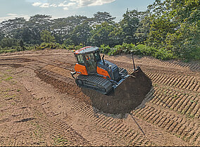 Erweiterte 3-D-Maschinensteuerungs-optionen für den Dozer »DD130-7« 